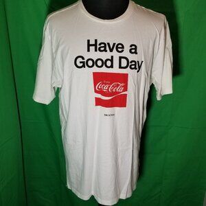 Brixton X Coca-Cola Have a Good DayLimited Collection T-Shirt Size XXL Collab